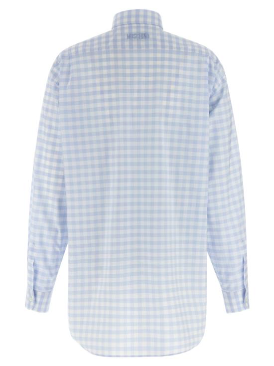 26SS 모스키노 셔츠 A020505363266 Grey - MOSCHINO