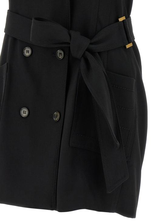 26SS 엘리자베타프랜치 숏 원피스 AB91461E2110 Black - ELISABETTA FRANCHI