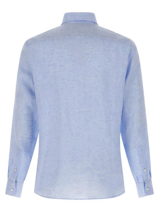 26SS 브루넬로 쿠치넬리 이지 핏 셔츠 MM6840627C105 Blue - BRUNELLO CUCINELLI