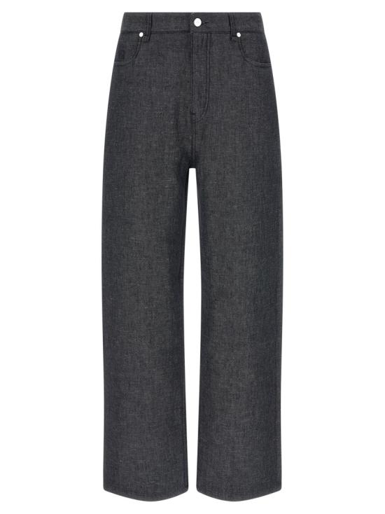 26SS 펜디 다크 블루 진 FLP345AYUCF0QG0 Black