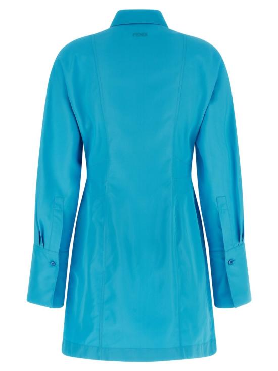 26SS 펜디 원피스 FDD537AW9BF1W0L Blue - FENDI