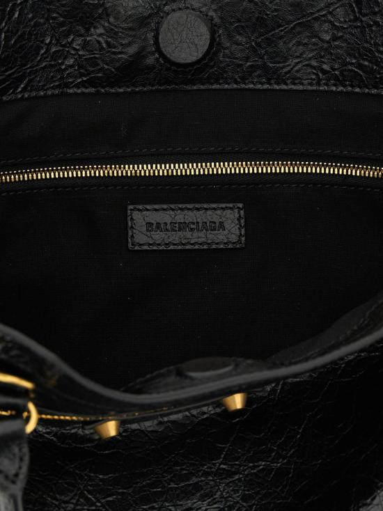 26SS 발렌시아가 토트백 852609210F61000 Black - BALENCIAGA