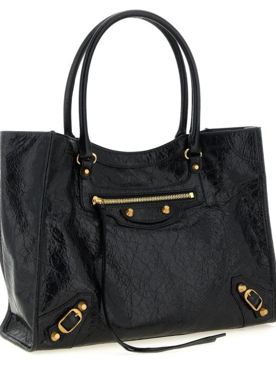 26SS 발렌시아가 토트백 852609210F61000 Black - BALENCIAGA