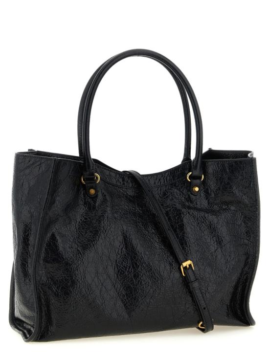 26SS 발렌시아가 토트백 852609210F61000 Black - BALENCIAGA