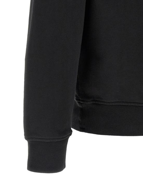 26SS 스톤 아일랜드 코튼 플리스 크루넥 스웨트셔츠 L1S156100019S0410V0029 Black - STONE ISLAND