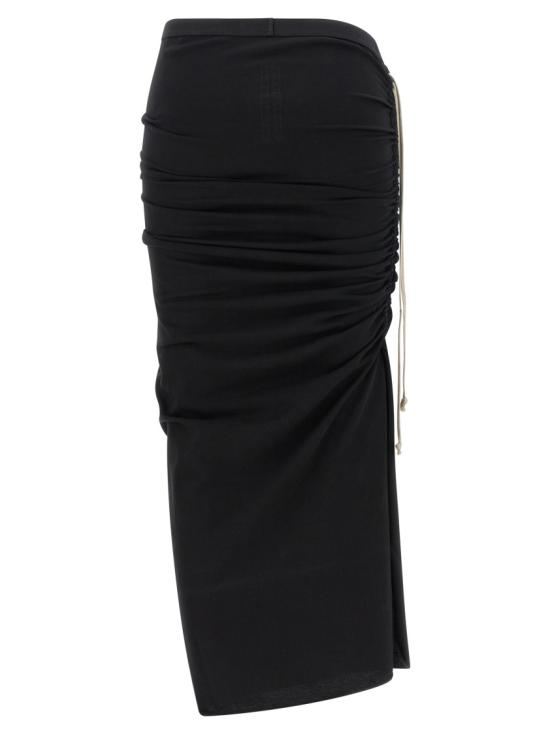 26SS 릭 오웬스 스커트 RP01F6339JA09 Black - RICK OWENS