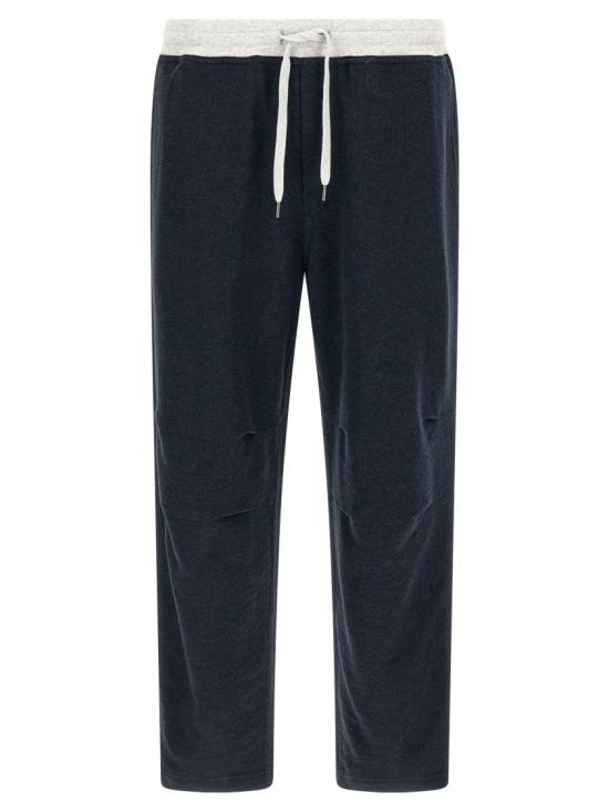 26SS 브루넬로 쿠치넬리 트레이닝/조거 팬츠 MR8313381GCD649 Black