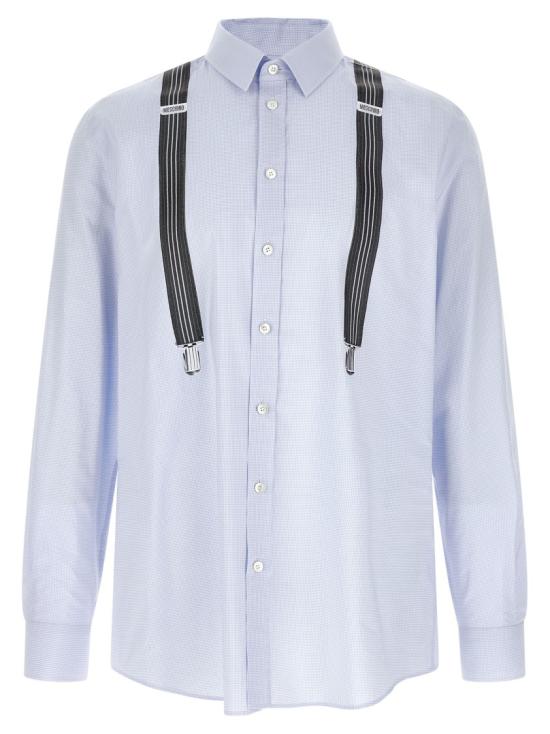 26SS 모스키노 긴팔 셔츠 A023802364266 White