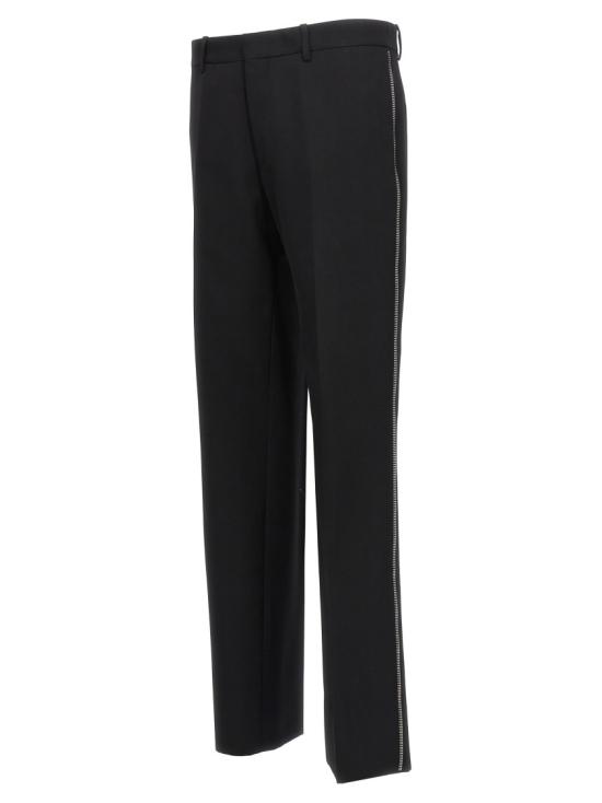  오프화이트 팬츠 OMCO023F23FAB00110101010 Black - OFF WHITE