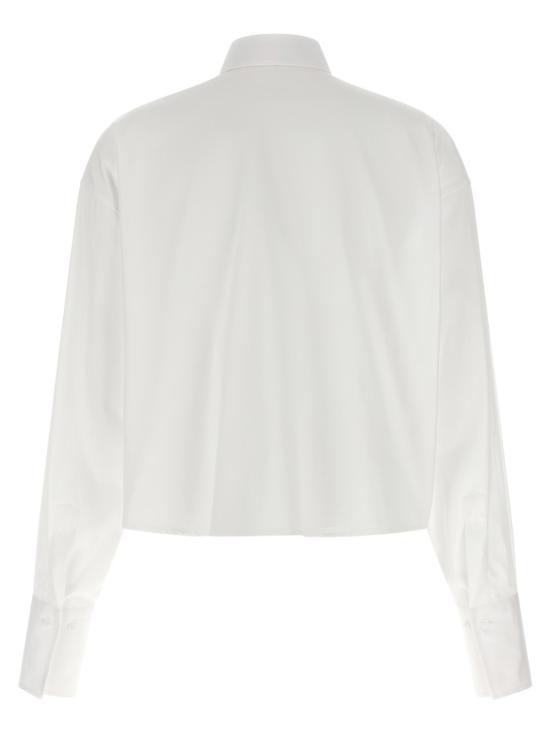 26SS 에르마노 설비노 탑 D482K384BQP10601 White - ERMANNO SCERVINO