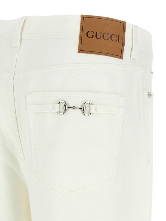 26SS 구찌 데님 855031XDDD99000 White - GUCCI