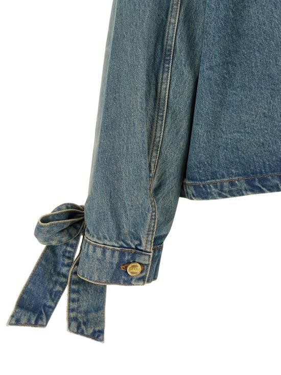 26SS 가니 라이트 리지드 데님 자켓 A1010057567 Grey - GANNI