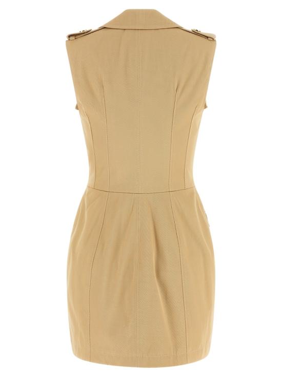 26SS 엘리자베타프랜치 숏 원피스 AB92861E2470 Brown - ELISABETTA FRANCHI