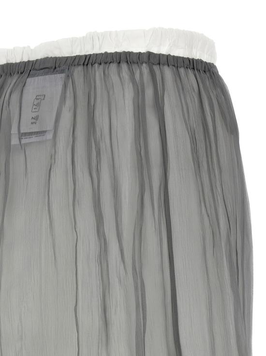 26SS 프라다 롱 스커트 P172ZRSOOO18QLF0024 Grey - PRADA