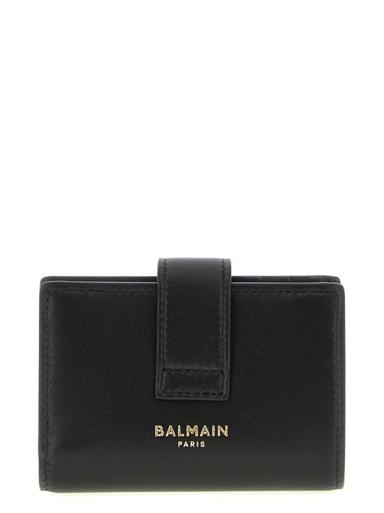 26SS 발망 지갑 GN1ML271LNAH0PA Black - BALMAIN