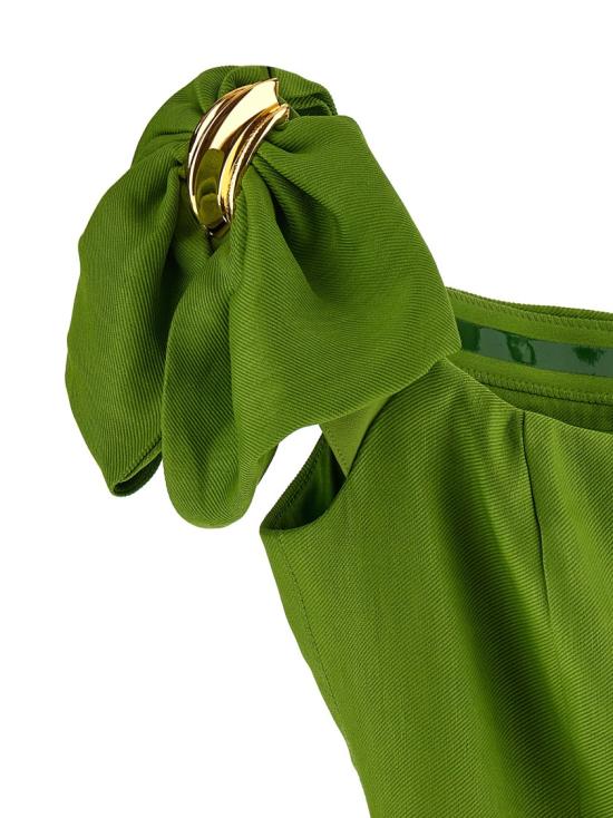 26SS 엘리자베타프랜치 원피스 AB96862E2EV3 Green - ELISABETTA FRANCHI