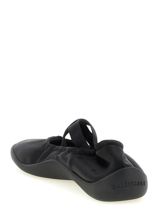 26SS 발렌시아가 플랫 슈즈 853993W2H8L1010 Black - BALENCIAGA