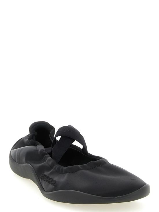 26SS 발렌시아가 플랫 슈즈 853993W2H8L1010 Black - BALENCIAGA