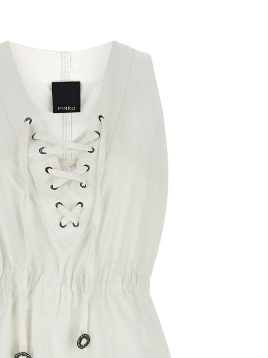 26SS 핑코 원피스 106822A3AXZ05 White - PINKO