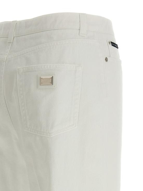 26SS 돌체앤가바나 데님 FTC69DG8OT6S9001 White - DOLCE & GABBANA