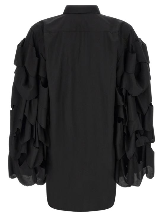 26SS 꼼데가르송 긴팔 셔츠 PQB0011 Black - COMME DES GARCONS