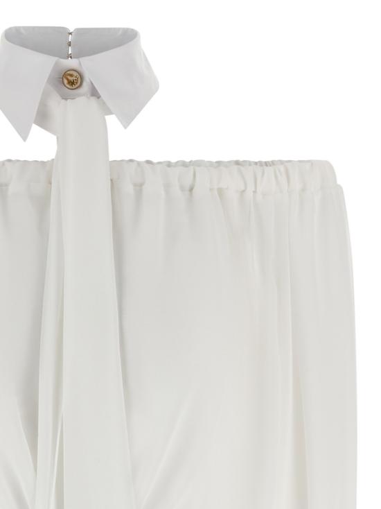 26SS 엘리자베타프랜치 블라우스 CA13561E2X88 White - ELISABETTA FRANCHI