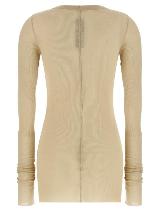 26SS 릭 오웬스 긴팔 티셔츠 RP01F6202RC138 Neutrals - RICK OWENS