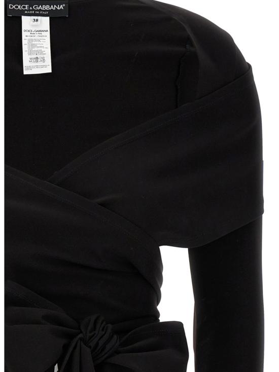  돌체앤가바나 탑 F26T8TFUGPON0000 Black - DOLCE & GABBANA