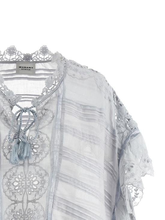 26SS 이자벨마랑에뚜왈 페이튼 탑 HT0768FAD1J05E30LU White - ISABEL MARANT ETOILE