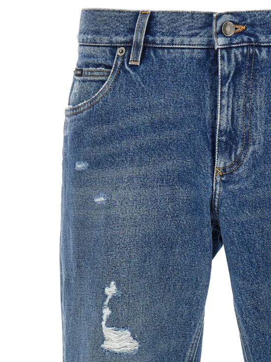 26FW 돌체앤가바나 레귤러 코튼 진 돌체앤가바나 GYJCCDG8NH5S9001 Blue - DOLCE & GABBANA