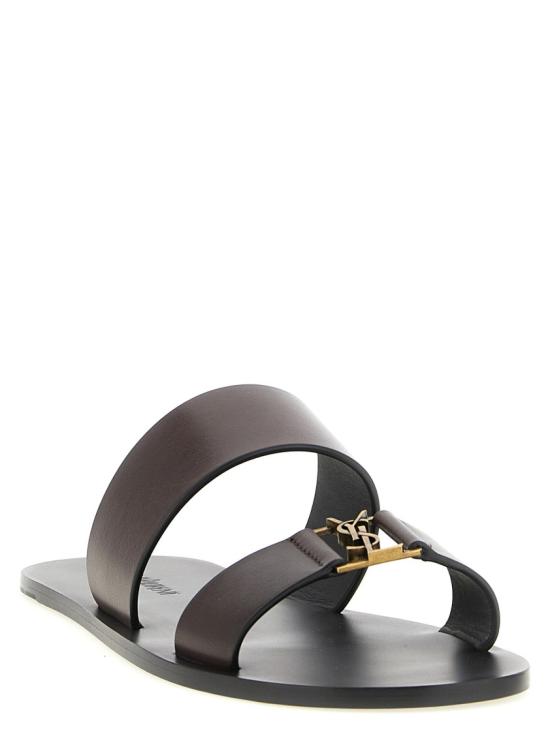 26SS 생로랑 로퍼 863524DWETT2023 Grey - SAINT LAURENT