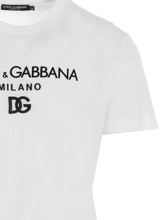 25SS 돌체앤가바나 반팔 티셔츠 G8PD7ZG7B9XW0800 White - DOLCE & GABBANA