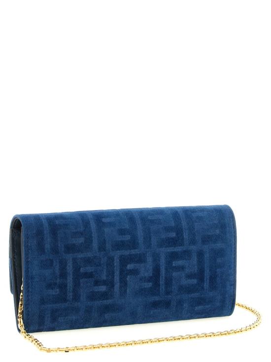 26SS 펜디 지갑 8M0365AW5HF1UJW Blue - FENDI