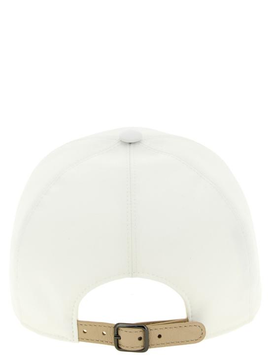 26SS 브루넬로 쿠치넬리 모자 MCAP9T002C007 White - BRUNELLO CUCINELLI