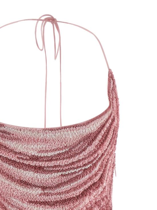 26FW 발망 원피스 FF1R2470PC96OAA Pink - BALMAIN