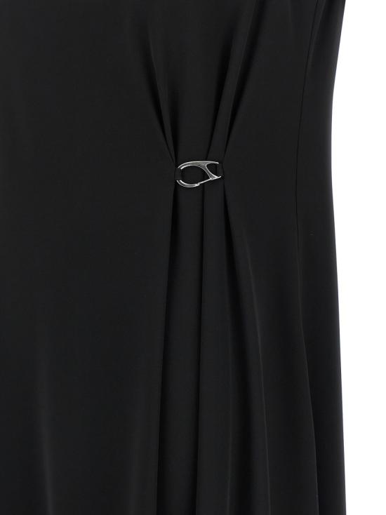 26SS 에르노 롱 원피스 AB000069D128859300 Black - HERNO