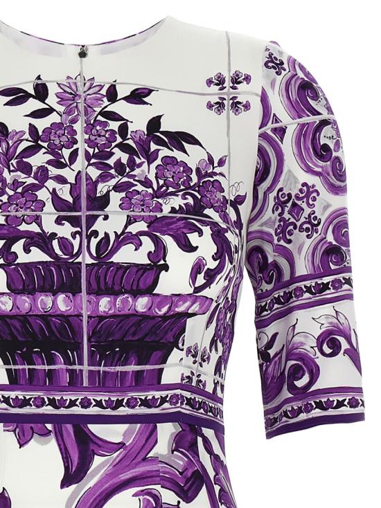 26FW 돌체앤가바나 원피스 F6EAJTHPAELIP3TN Purple - DOLCE & GABBANA