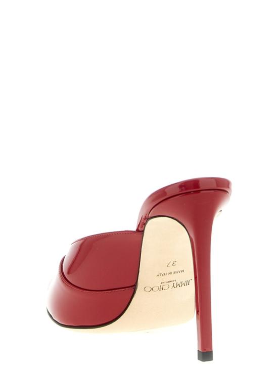 26SS 지미추 뮬/슬리퍼 BRIGITTEMULE100PATRUBYRED Burgundy - JIMMY CHOO