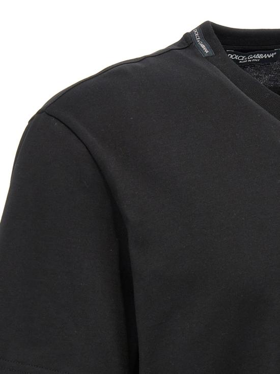 26SS 돌체앤가바나 반팔 티셔츠 G8RN8ZG7NUBN0000 Black - DOLCE & GABBANA