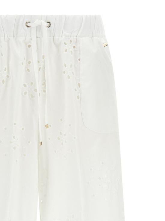 26SS 에르노 팬츠 PT000221D13322RIC1000 White - HERNO