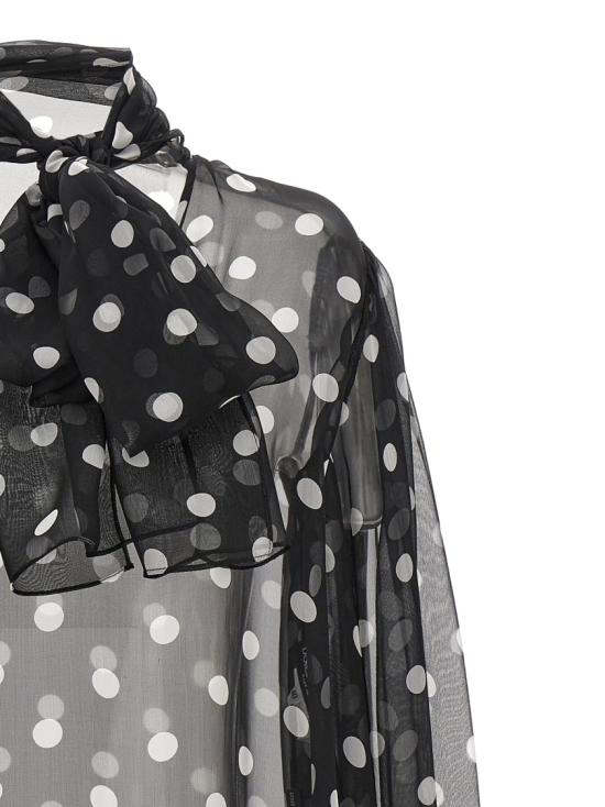 25FW 돌체앤가바나 블라우스 F778TTIS1VHHNZRW Grey - DOLCE & GABBANA