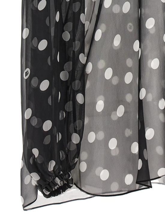 25FW 돌체앤가바나 블라우스 F778TTIS1VHHNZRW Grey - DOLCE & GABBANA