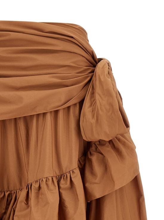 26SS 끌로에 롱 스커트 CH26UJU5314426U Brown - CHLOE