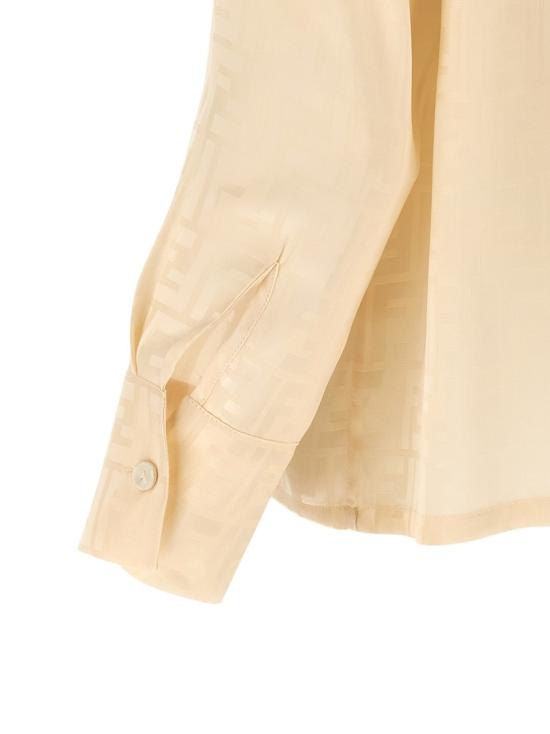 26SS 펜디 FF 실크 셔츠 FS8140AJ0ZF1M2A Neutrals - FENDI