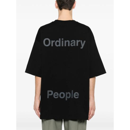 26SS 메종 미하라 야스히로 반팔 티셔츠 J16TS851 BLACK Black - MAISON MIHARA YASUHIRO