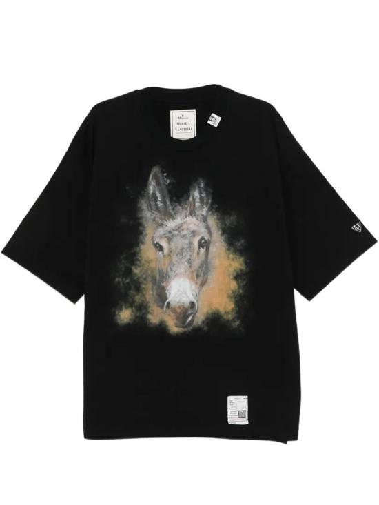 26SS 메종 미하라 야스히로 반팔 티셔츠 J16TS851 BLACK