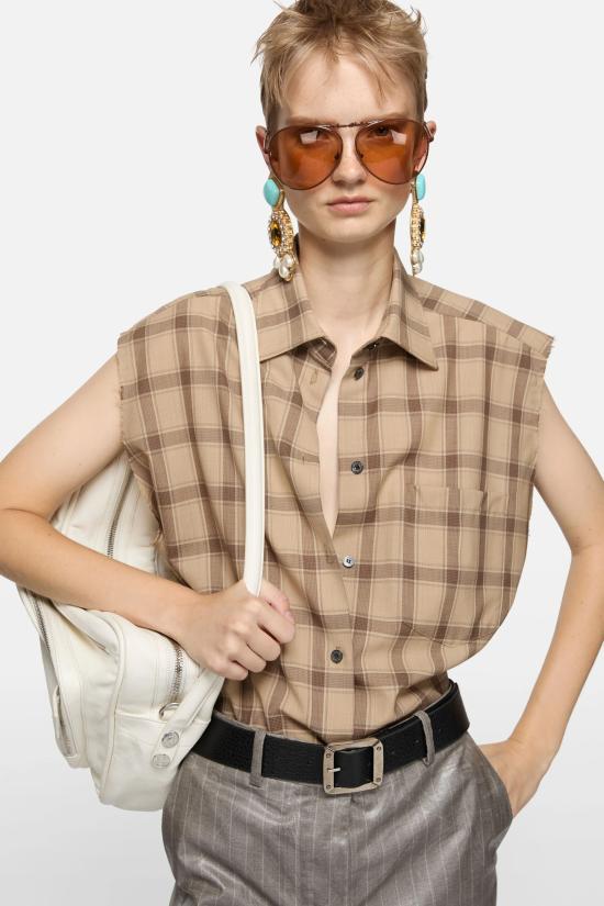 26SS 아크네 스튜디오 선글라스 C30063 BOD Brown orange - ACNE STUDIOS