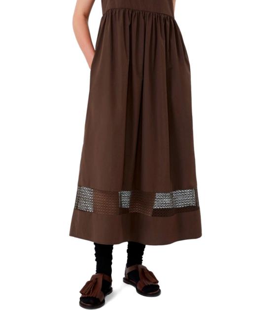 26SS 위켄드막스마라 롱 원피스 2615221082600 036 40 Brown - WEEKEND MAX MARA