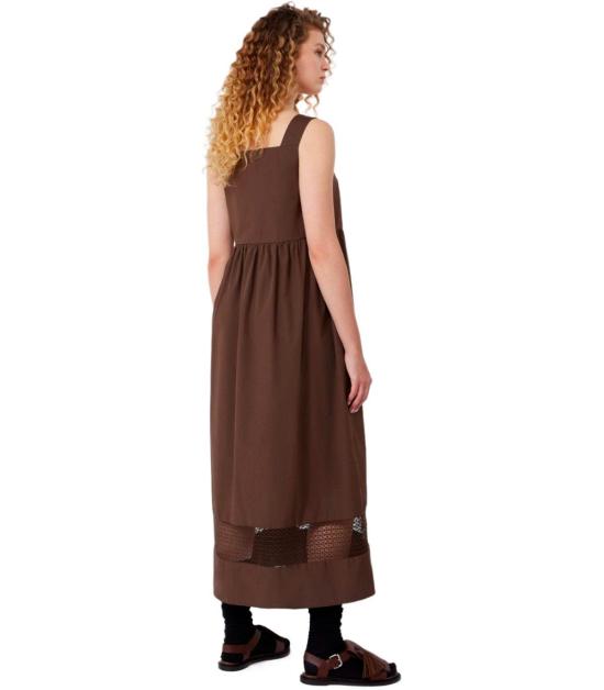 26SS 위켄드막스마라 롱 원피스 2615221082600 036 40 Brown - WEEKEND MAX MARA
