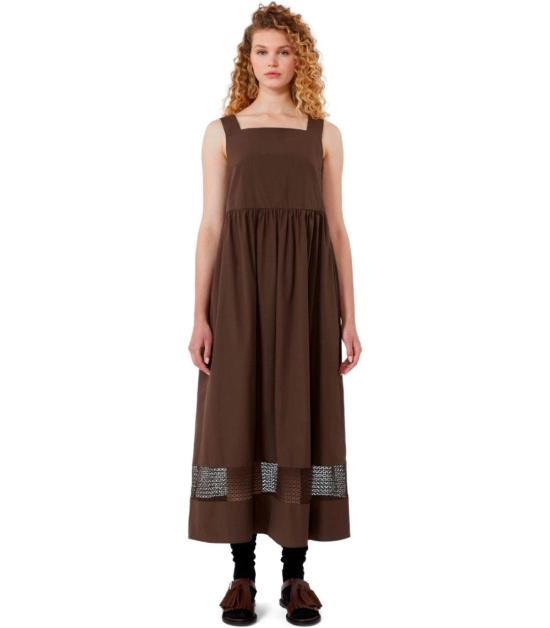 26SS 위켄드막스마라 롱 원피스 2615221082600 036 40 Brown - WEEKEND MAX MARA
